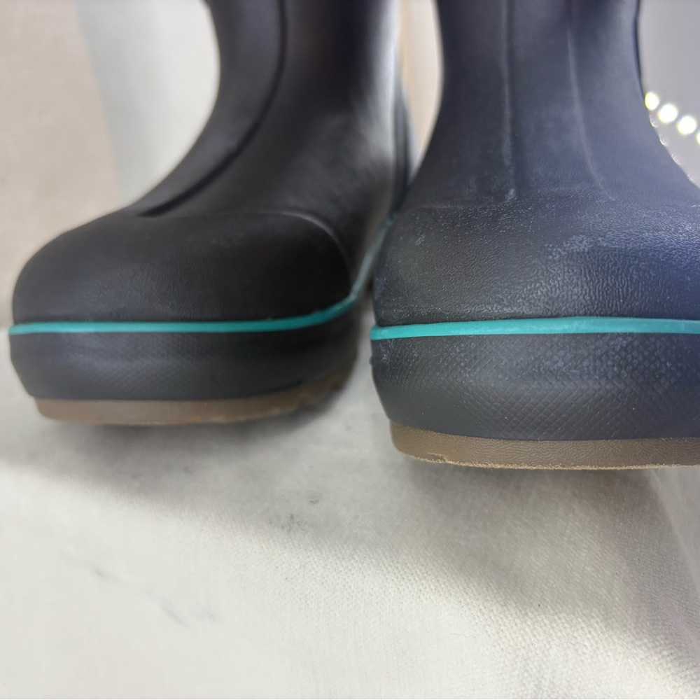 Bogs womens Rancg / Farm Boot Black & Teal Cactus NIB - Picture 4 of 7